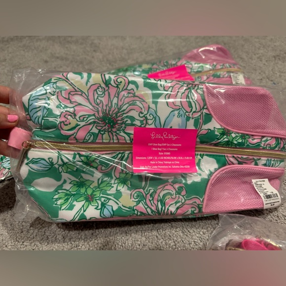 Lilly Pulitzer shoe bag - new in bag - Picture 1 of 1